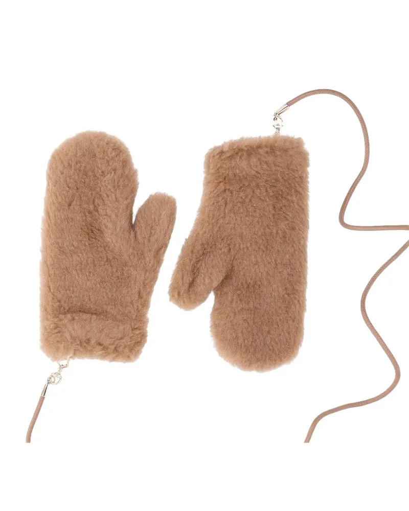 Max Mara Ombrat2 Handschuhe - Braun Braun