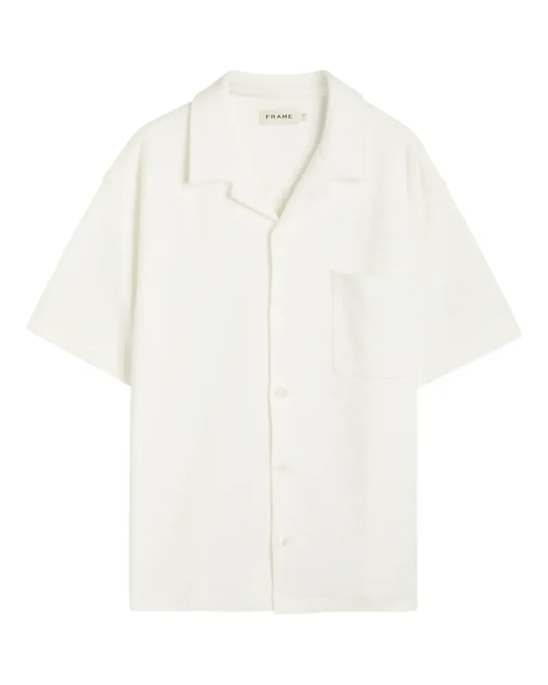 Frame Denim Hemd mit Tasche - Weiß Weiß