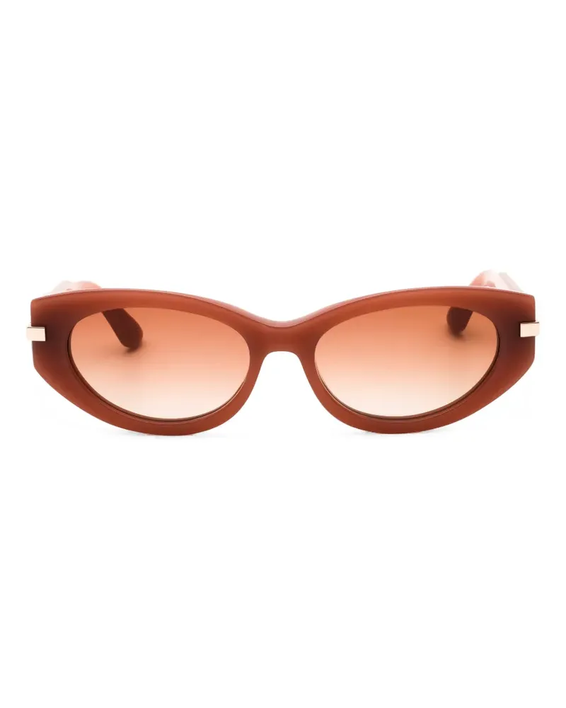 Calvin Klein Cat-Eye-Sonnenbrille - Rosa Rosa