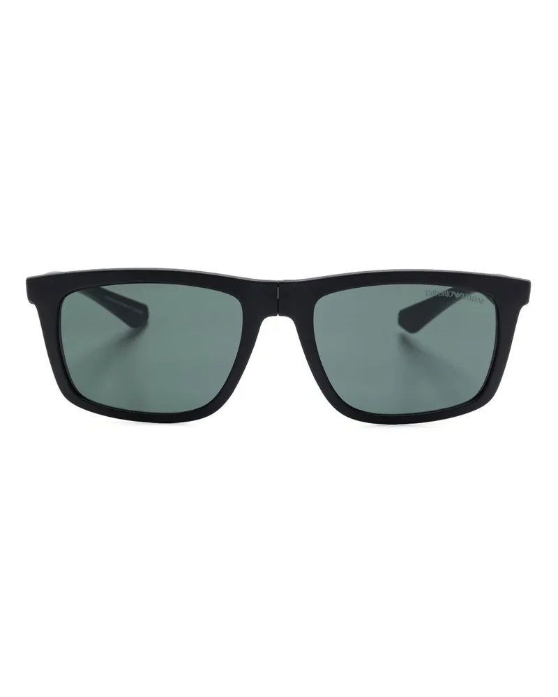 Emporio Armani Clip-On-Brille - Schwarz Schwarz