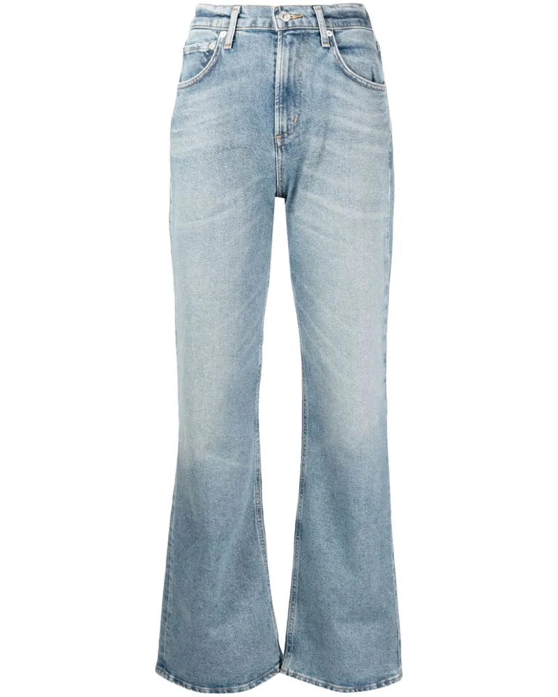 Citizens of humanity Ausgestellte High-Waist-Jeans - Blau Blau