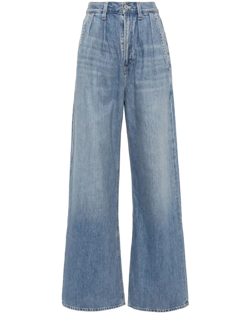Citizens of humanity Maritzy Jeans mit weitem Bein - Blau Blau