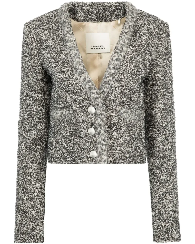 Isabel Marant Gwendoline Jacke - Grau Grau