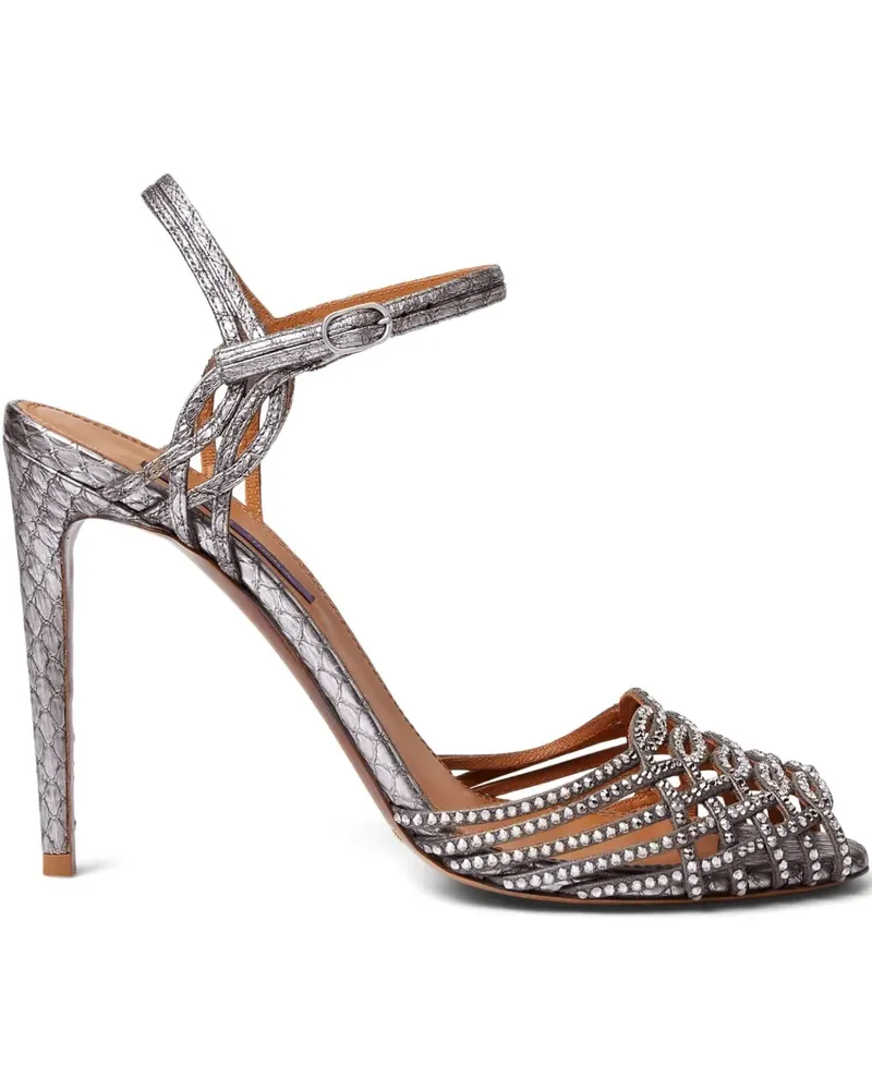 Ralph Lauren Sandalen mit Kristallen - Silber Silber