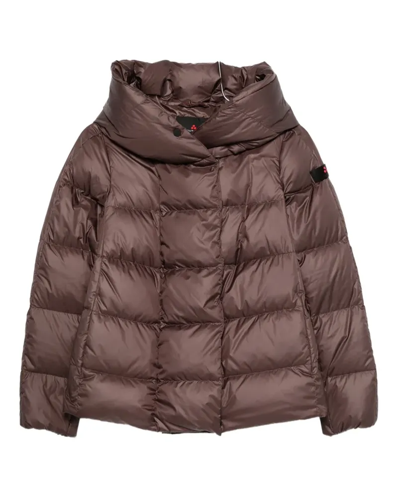 Peuterey hooded puffer jacket - Braun Braun