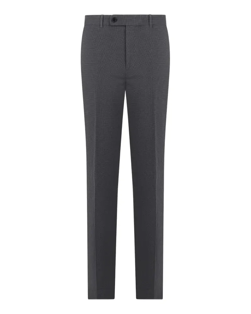 Slowear micro-patterned tailored trousers - Grau Grau