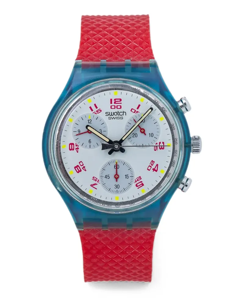 Swatch Swiss chronograph 37mm watch - Weiß Weiß