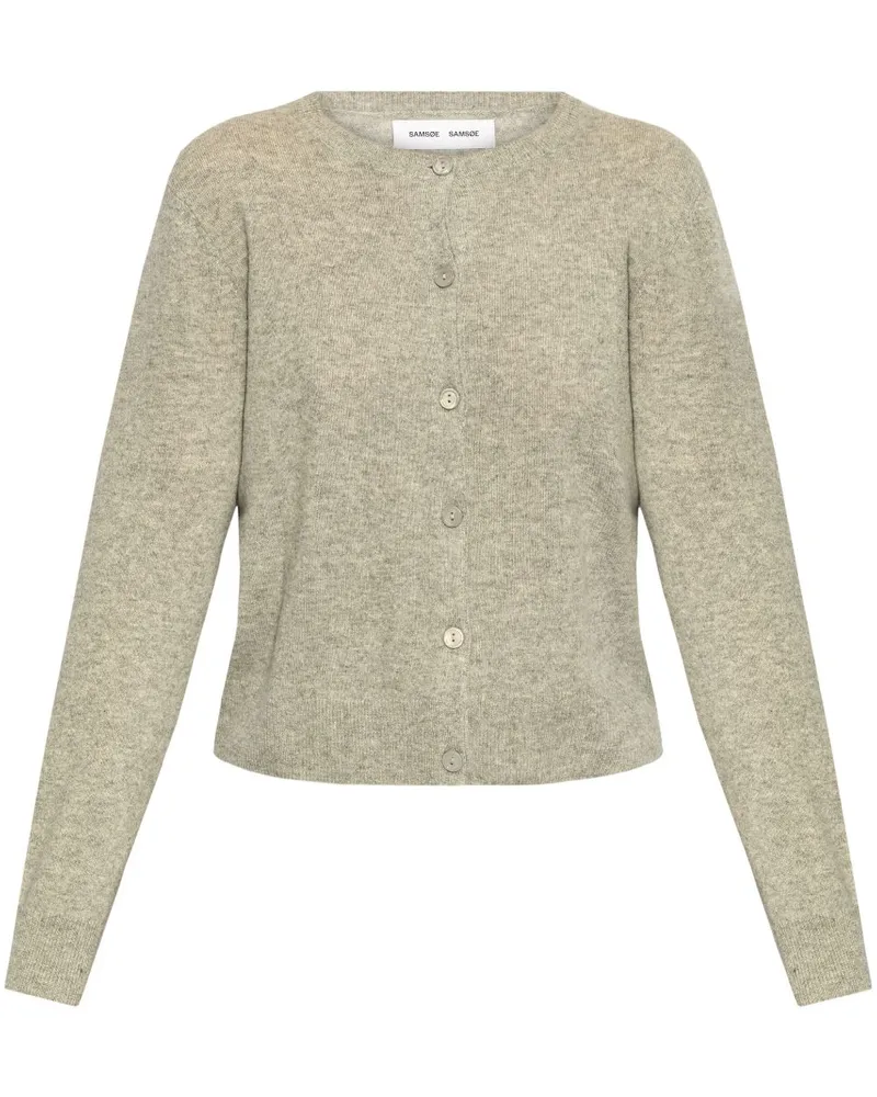 Samsøe & Samsøe Saboston Cardigan - Grau Grau