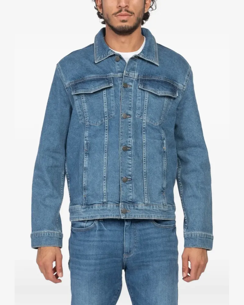 DL1961  Vaughn buttoned denim jacket - Blau Blau