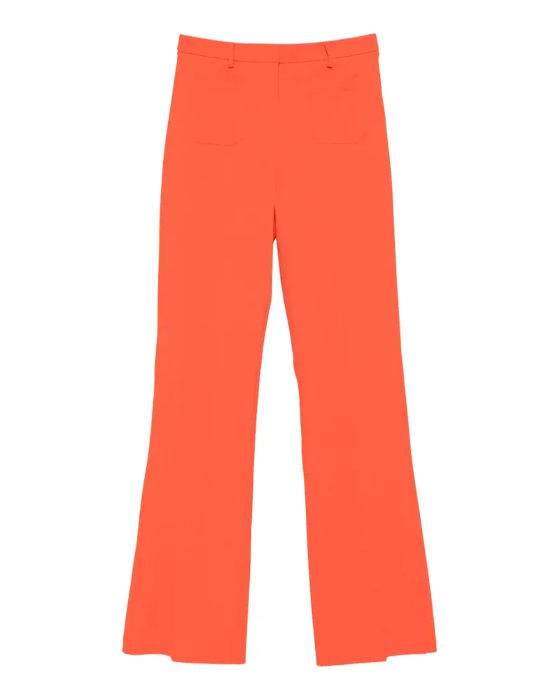 Patrizia Pepe flared trousers - Orange Orange