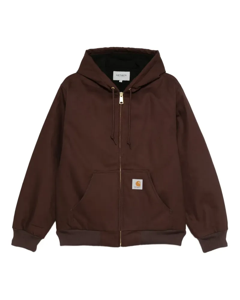 Carhartt WIP Kapuzenjacke mit Reißverschluss - Braun Braun