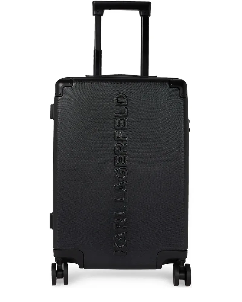 Karl Lagerfeld K/Travel Rollkoffer - Schwarz Schwarz
