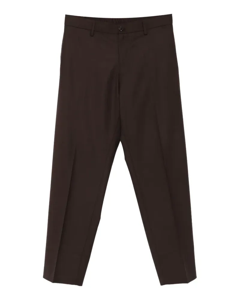 NN 07 regular-fit trousers - Braun Braun