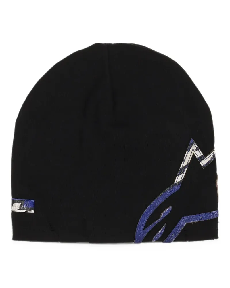 Alpinestars RSRV Lowside graphic-print beanie hat - Schwarz Schwarz