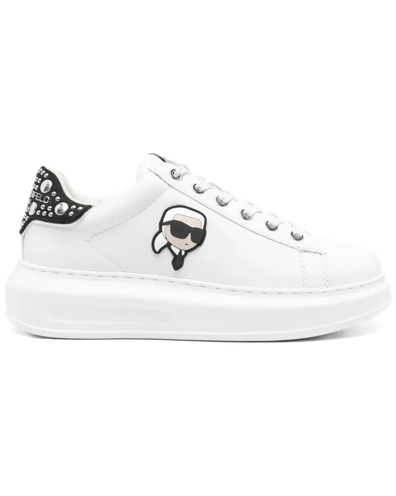 Karl Lagerfeld Ikonik NFT Kapri Sneakers - Weiß Weiß