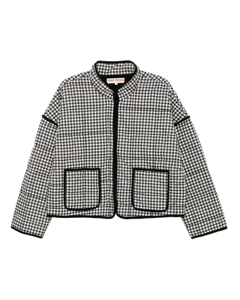 Free People Chloe Jacke - Schwarz Schwarz