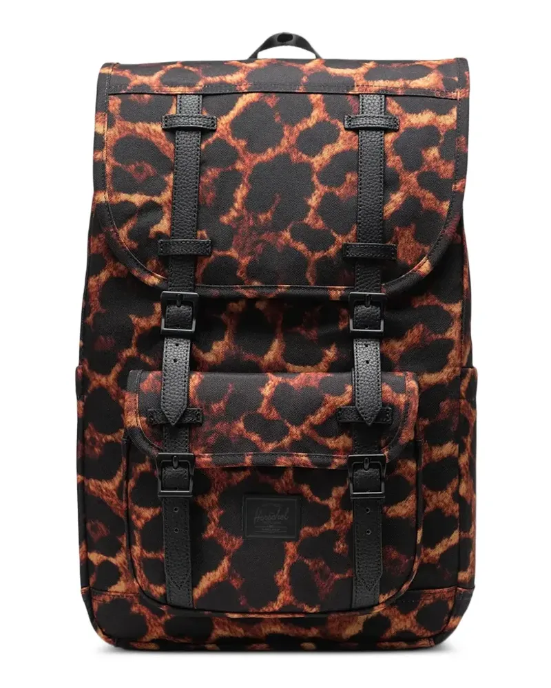 Herschel Supply Co. 21L Herschel Little America™ leopard-print backpack - Braun Braun