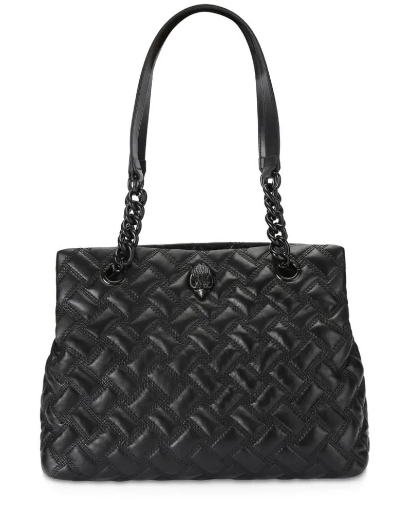 Kurt Geiger Gesteppter Kensington Shopper Schwarz