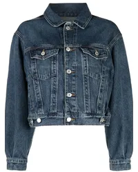 AGOLDE Jeansjacke mit verstellbarem Schnitt Blau