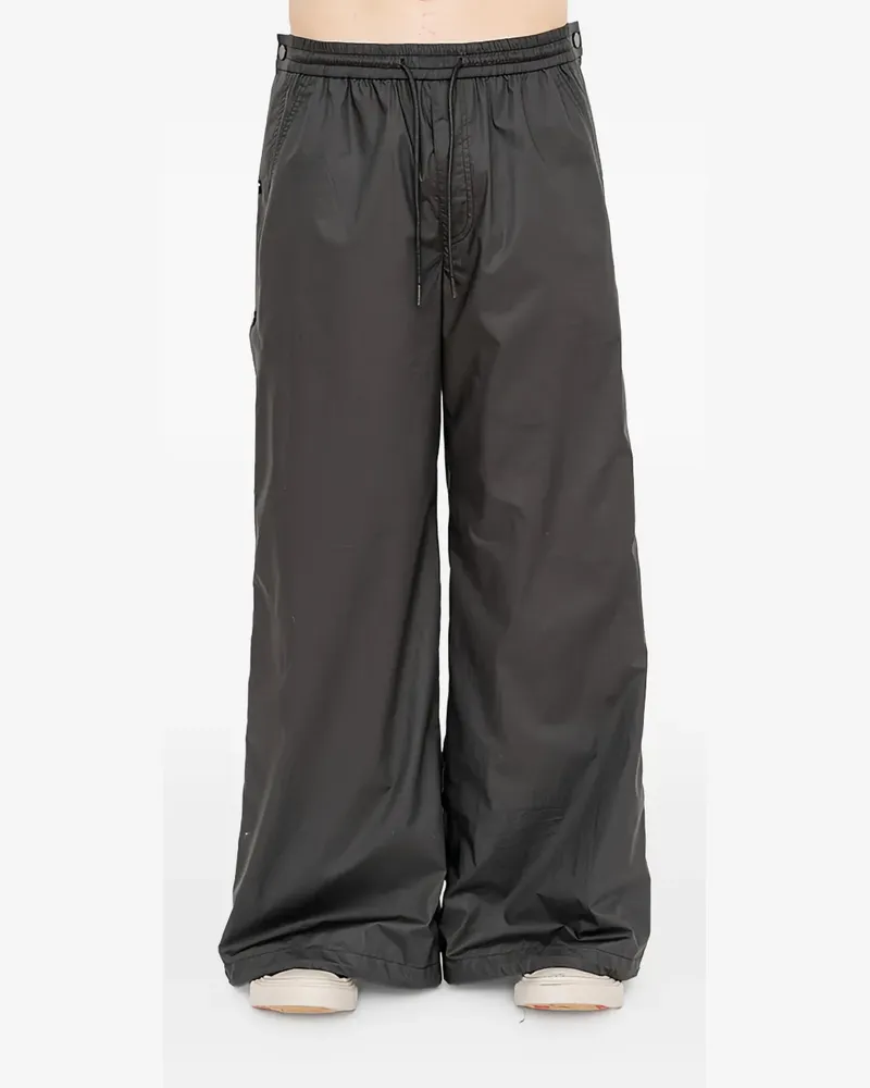 JUUN.J drawstring-fastening track pants - Schwarz Schwarz