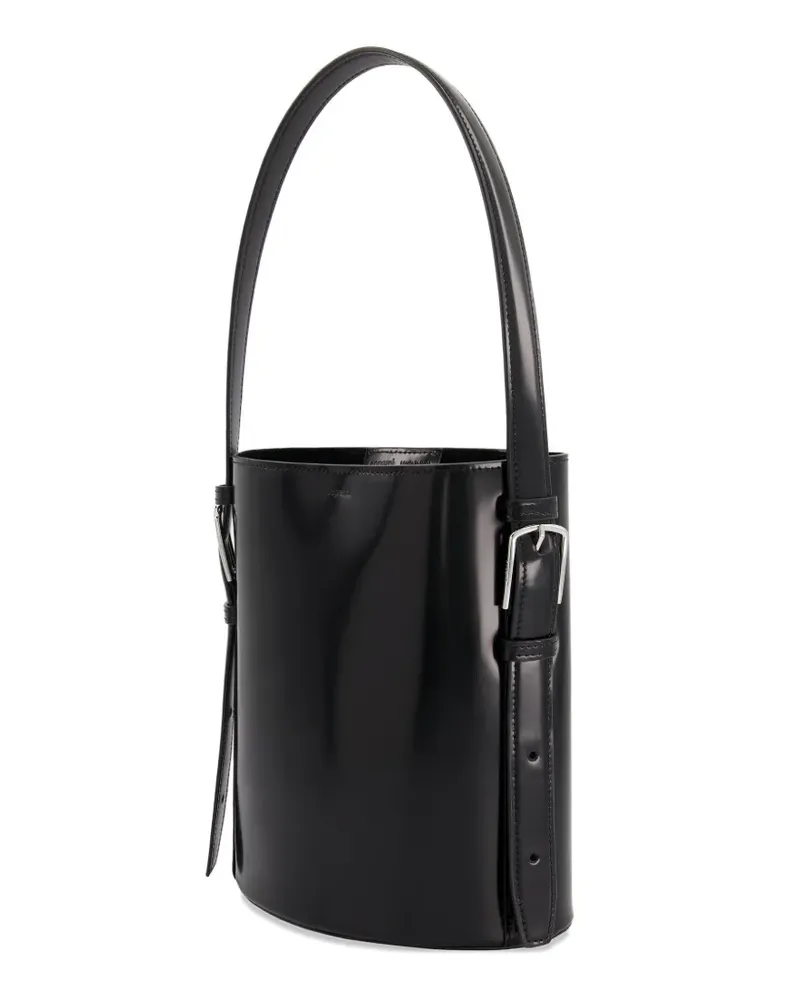 COPERNI cylindrical ergonomic bucket bag - Schwarz Schwarz