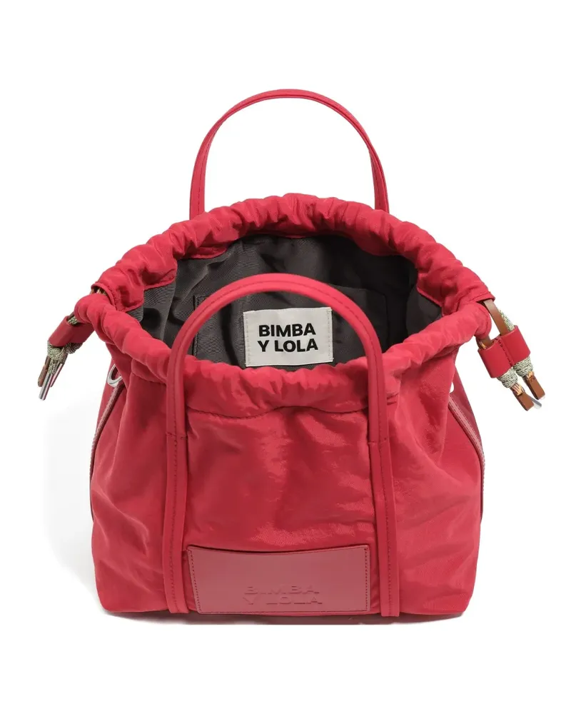 BIMBA Y LOLA Shopper mit Kordelzug - Rot Rot