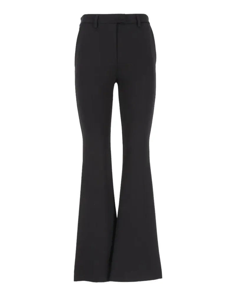 Al Duca D’Aosta 1902 flared trousers - Schwarz Schwarz