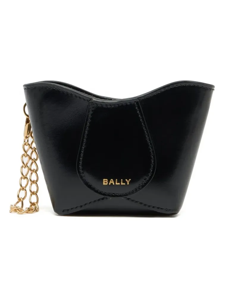 Bally Portemonnaie mit Logo - Schwarz Schwarz