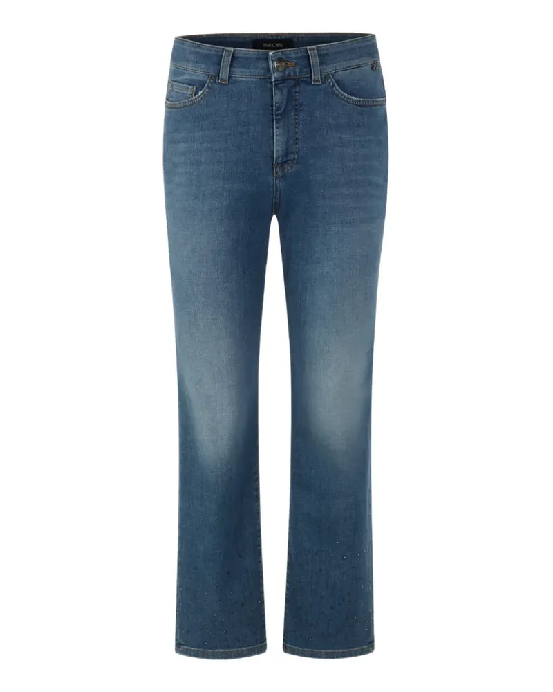 Marc Cain Forli flared-leg embellishments jeans - Blau Blau