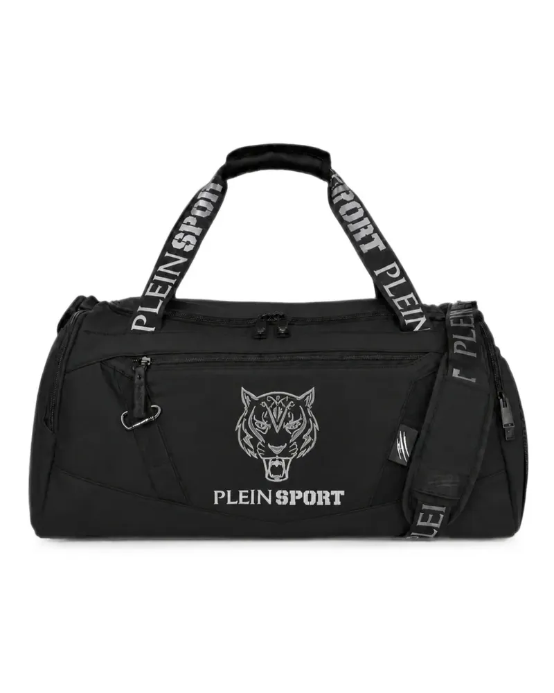Philipp Plein Tiger-motif duffle bag - Schwarz Schwarz