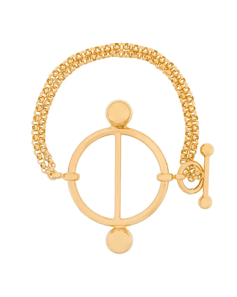 J.W.Anderson Disc' Armband - Gold Gold