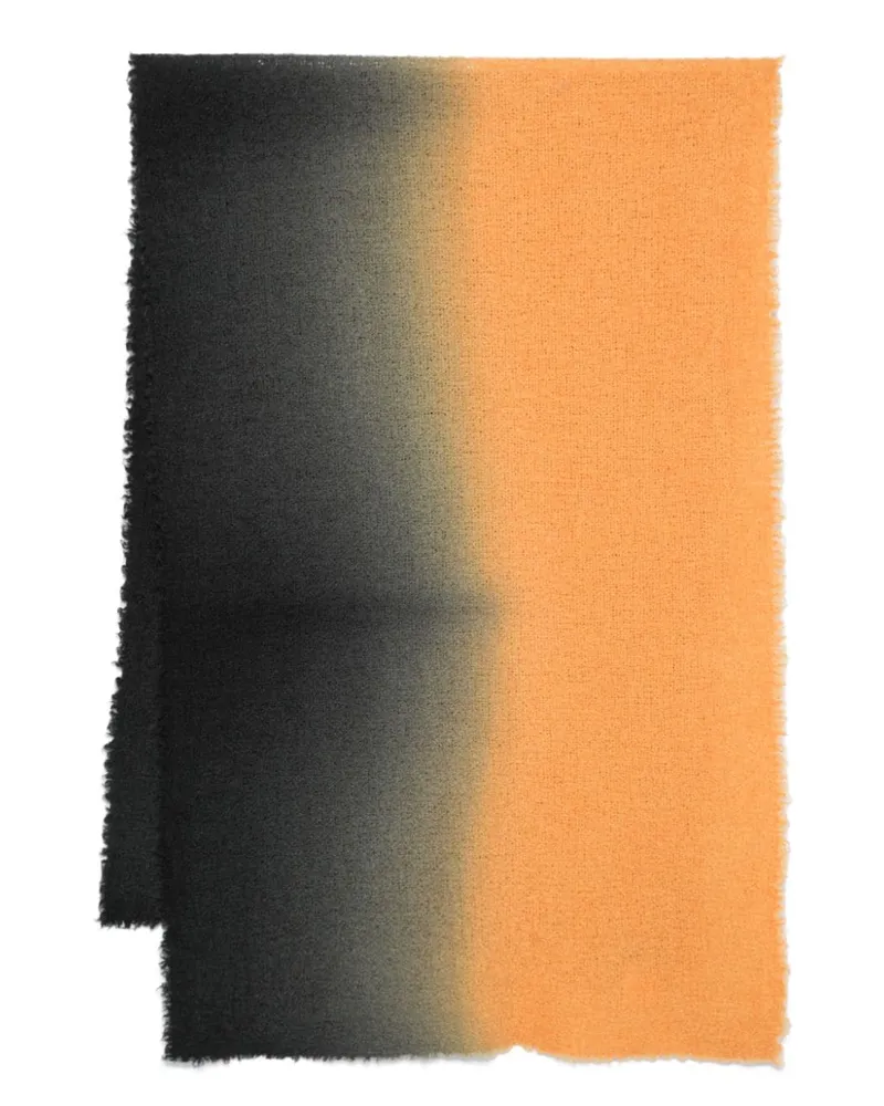 Faliero Sarti Schal mit Farbverlauf - Gelb Gelb