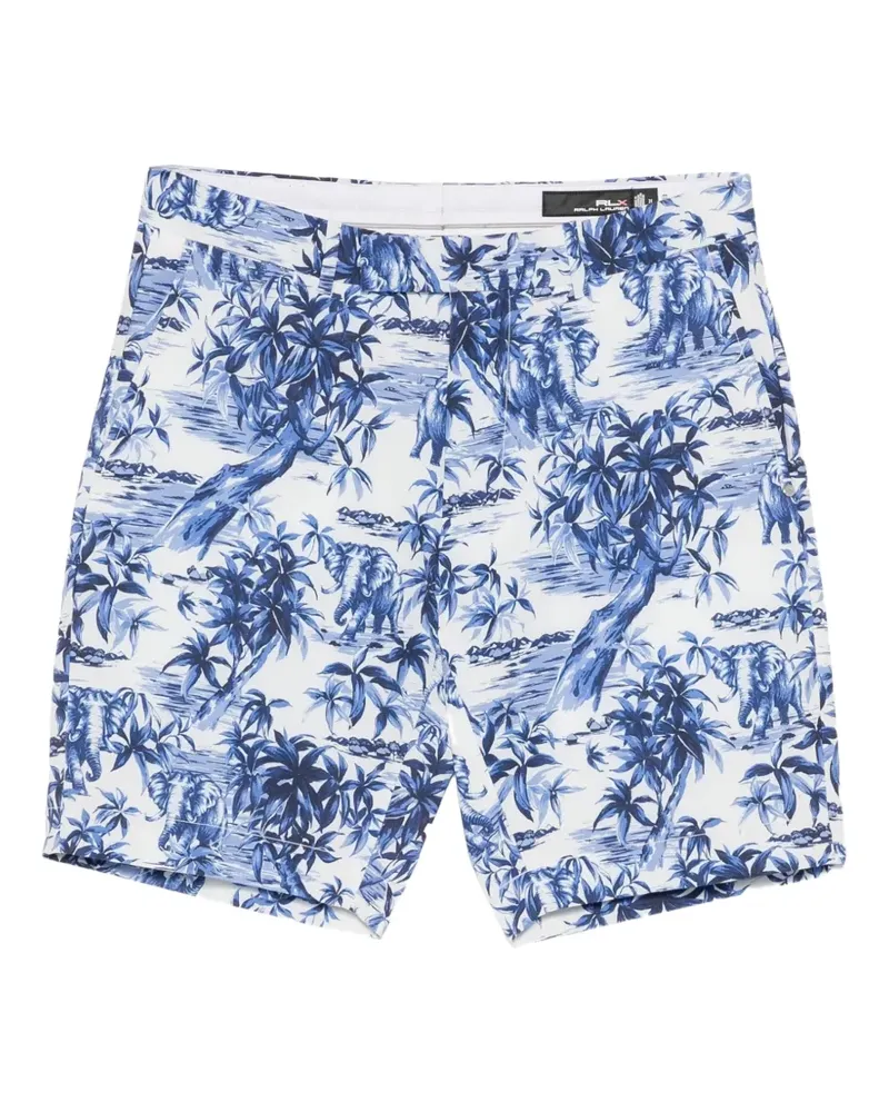 Ralph Lauren Shorts mit Elefanten-Print - Weiß Weiß