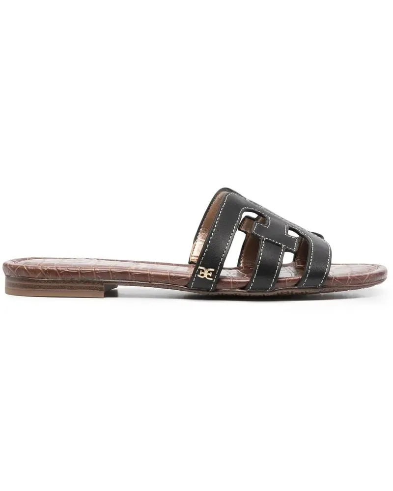 Sam Edelman Pantoletten mit Cut-Outs - Schwarz Schwarz