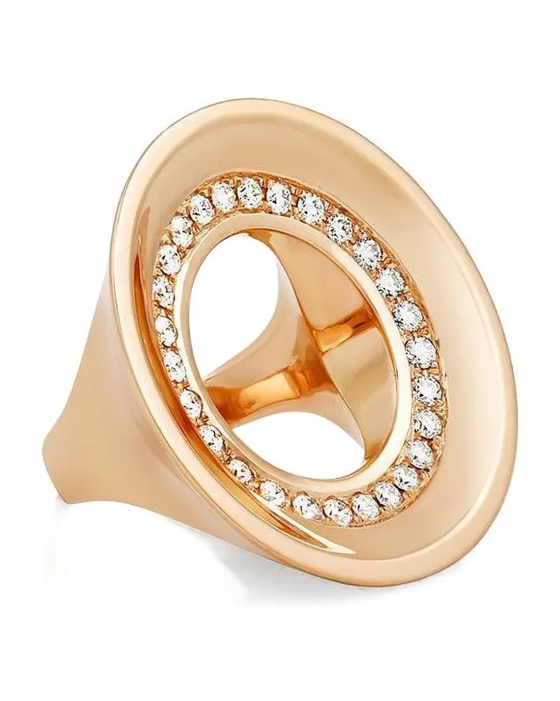 State Property 18kt Drew Warisan Gelbgoldring mit Diamanten Gold