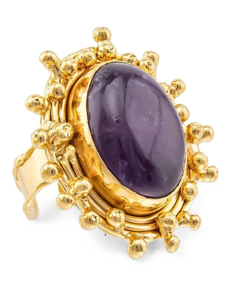 Sylvia Toledano amethyst gold-plated ring Gold