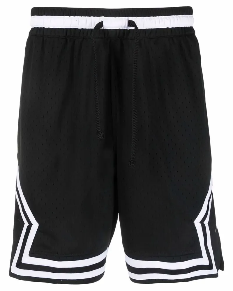 Jordan Shorts mit Kontrastdetails - Schwarz Schwarz