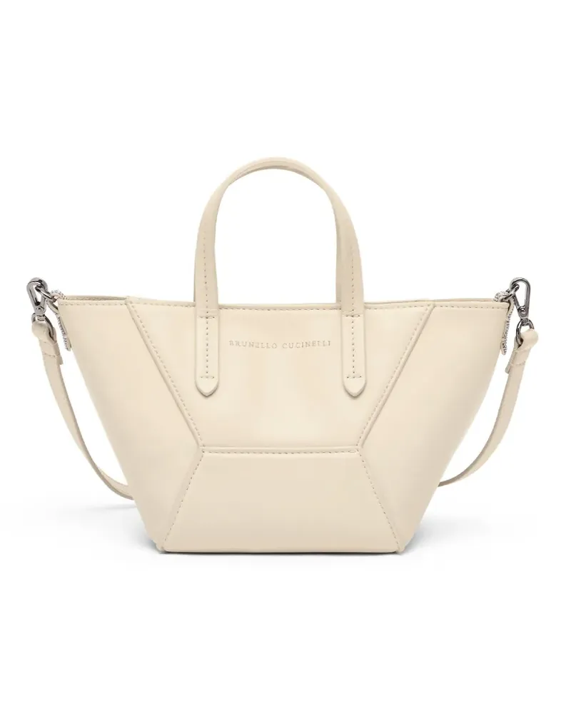 Brunello Cucinelli Mini BC Duo Tote Bag - Nude Nude