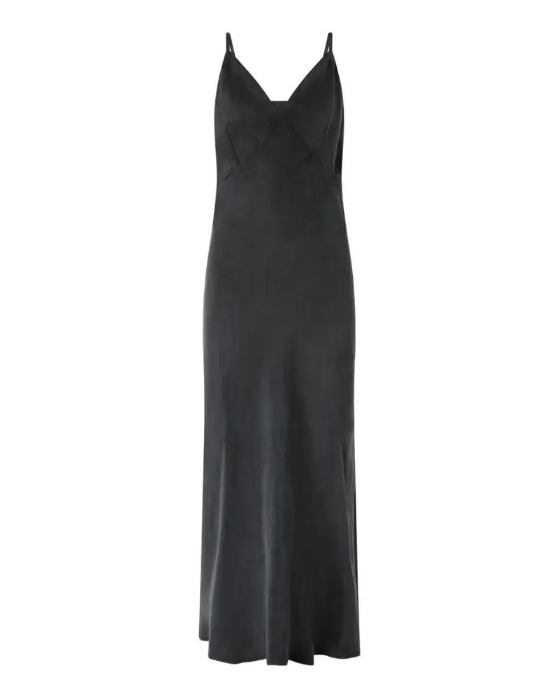 Pinko Trägerkleid mit V-Ausschnitt - Grau Grau
