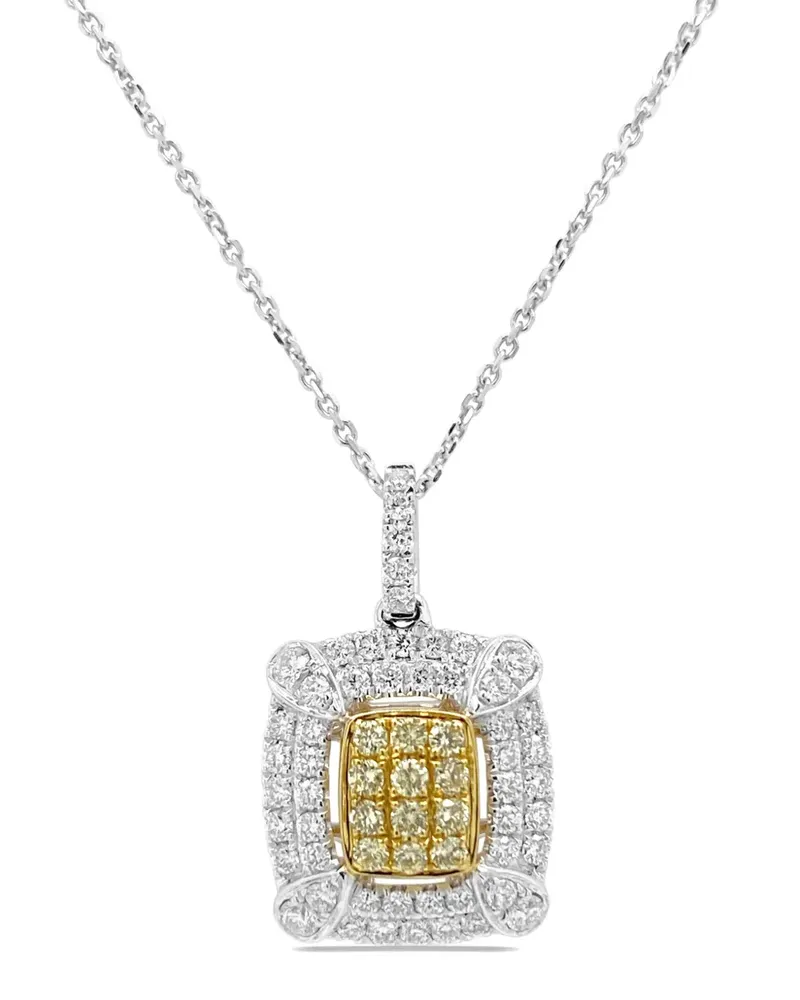 HYT Jewelry 18kt Gelbgoldring mit Diamanten - Silber Silber
