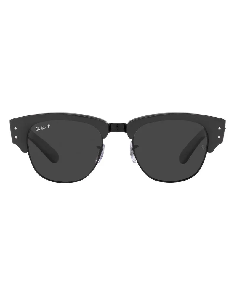 Ray Ban Mega Clubmaster Sonnenbrille - Schwarz Schwarz