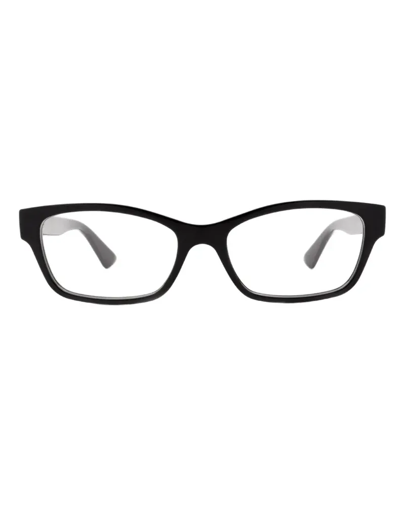 Gucci Brille mit GG-Logo - Schwarz Schwarz
