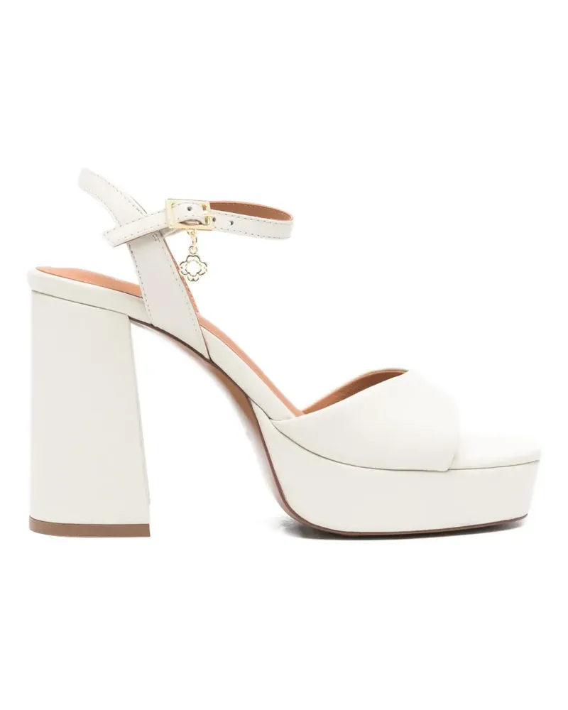 Maje Fralow Sandalen mit Plateau - Weiß Weiß