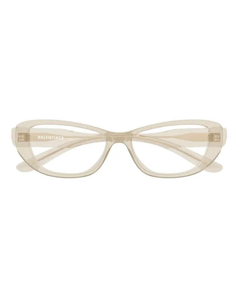 Balenciaga BB Cat-Eye-Sonnenbrille - Nude Nude