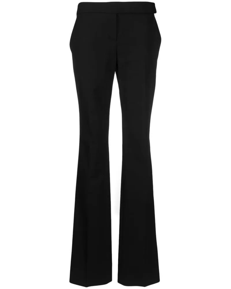 Stella McCartney Hose mit Bügelfalten - Schwarz Schwarz
