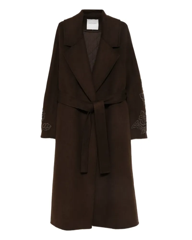 Ermanno Scervino Bestickte Jacke - Braun Braun