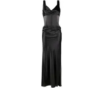 Transparente Robe - Grau