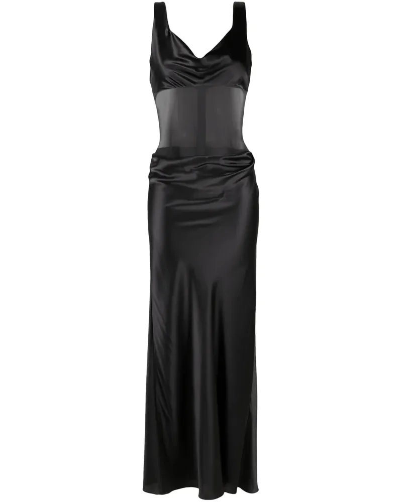 Christopher Esber Transparente Robe - Grau Grau