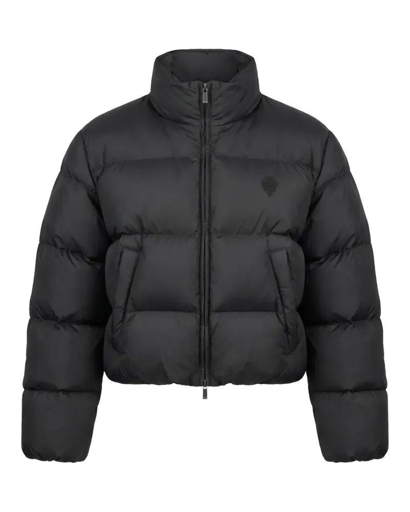 Gucci quilted web-stripe jacket - Schwarz Schwarz