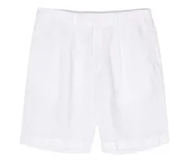 Leinen-Shorts mit Falten